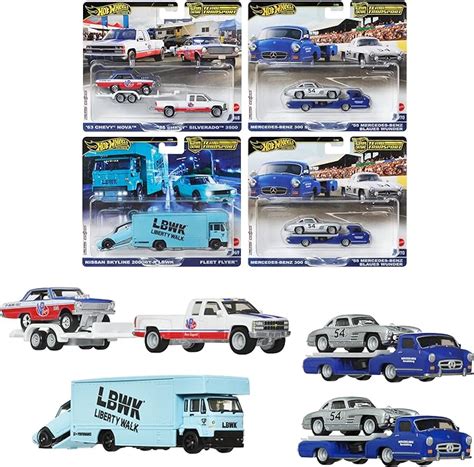 Amazon ホットウィール Hot Wheels チームトランスポート アソート 台組 セット入り BOX販売 乗り物おもちゃ