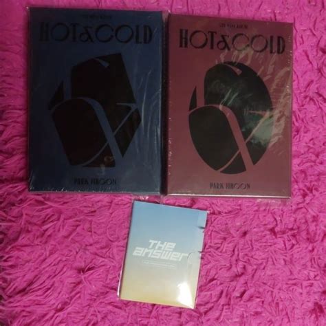 PARK JIHOON HOT AND COLD SEALED Shopee Philippines