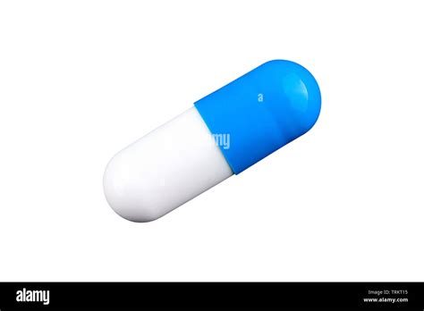 Capsule Pill Blue White Hi Res Stock Photography And Images Alamy