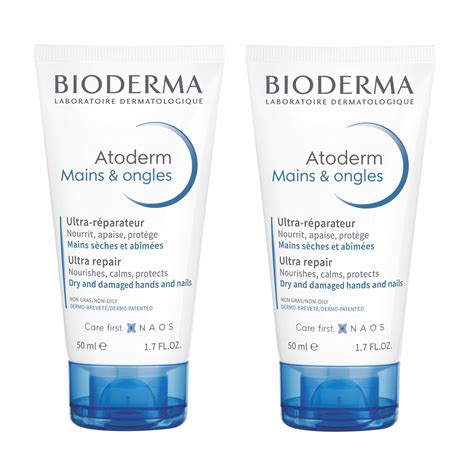 Bioderma Atoderm Crème Mains & Ongles 2x50ml | DocMorris France