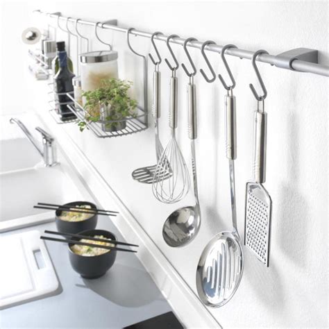 Рейлинг на кухне (60 фото)