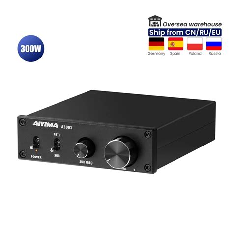Wzmacniacz AIYIMA TPA3255D2 200W HIFI mono kanałowy moc dźwięku ...