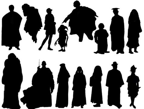 Silhouettes: Harry Potter Characters II Quiz