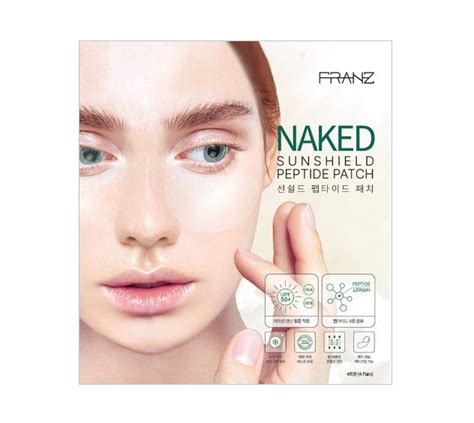 FRANZ NAKED Sunshield Peptide Patch 4pairs