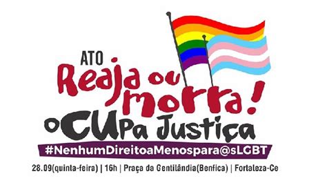 Fortaleza Ter Ato Protesto Contra Cura Gay Nesta Quinta Feira Para Mocinhos