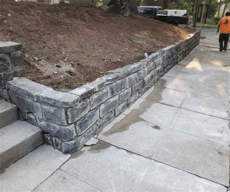 Dry Stacked Stone Wall Custom Hand Stacked Stone Walls