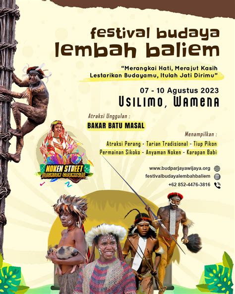 Festival Budaya Lembah Baliem Perayaan Atraksi Budaya Papua Yang