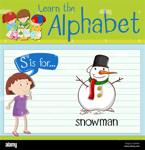 English Snowman Stock Vector Images Alamy