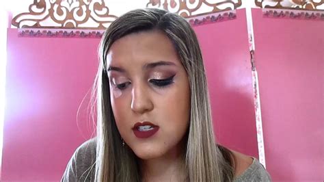 Maquiagem Nude Glitter Youtube