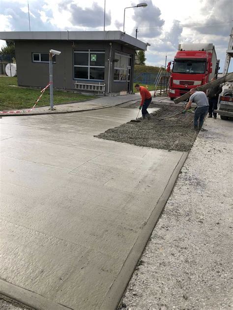 Промислова бетонна підлога, топінгова підлога, бетонный пол ...