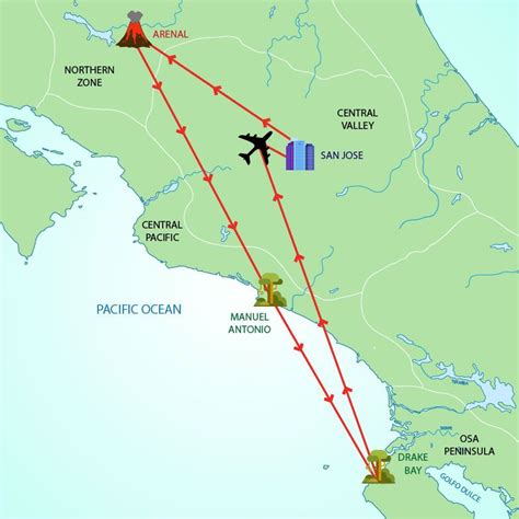 Corcovado National Park Map