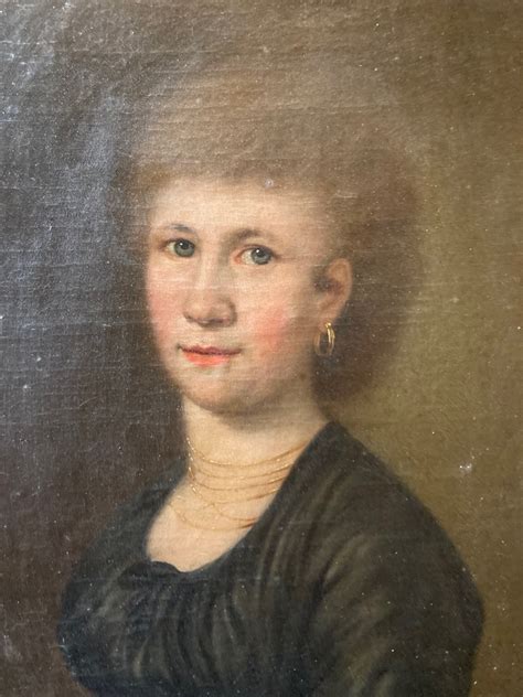 Proantic Portrait De Jeune Femme