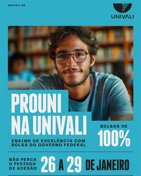 Prouni Da Bolsa 100 - Universidade - 📣 Inscrições abertas para Prouni na Univali com bolsas ...