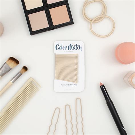 Beige Blonde Bobby Pins For Blonde Hair At Cyndibands