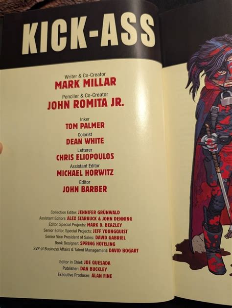 KICK ASS Hardcover Icon Comics Mark Millar John Romita Jr St Print EBay