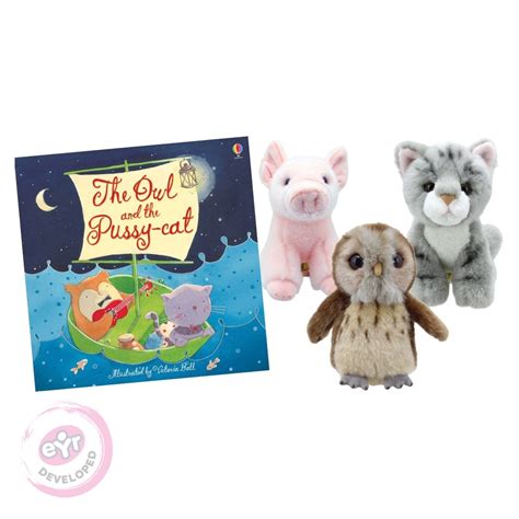 The Owl And The Pussy Cat Book And Puppet Set Eduspace Supplies