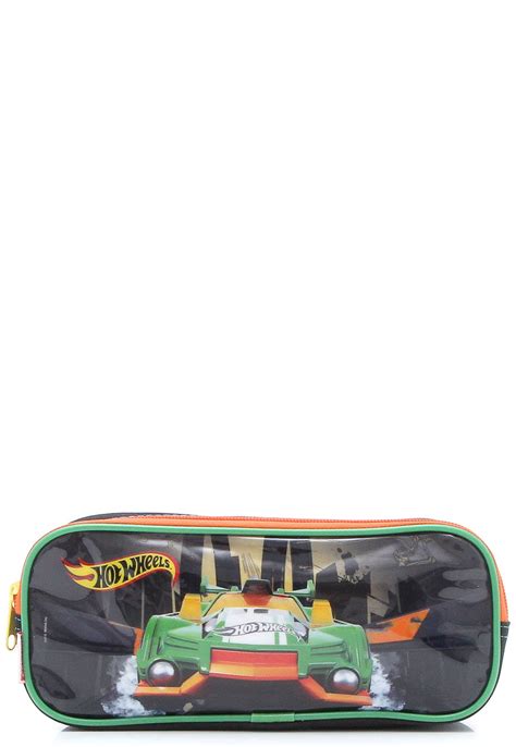 Estojo Sestini 2 Divisórias Hot Wheels Preto Compre Agora Dafiti Brasil
