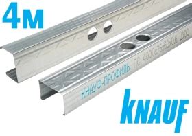 Профиль Knauf (Кнауф) для гипсокартона CW 75х50, длина 4 м, толщина 0,6 ...