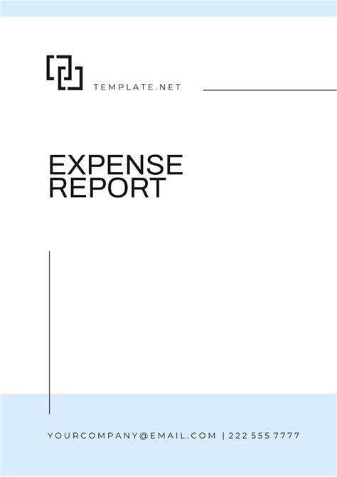 Expense Report Template - Download | Template.net