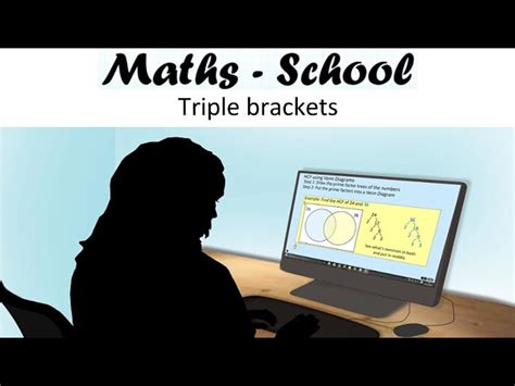 Maths-School : How to expand and simplify triple brackets