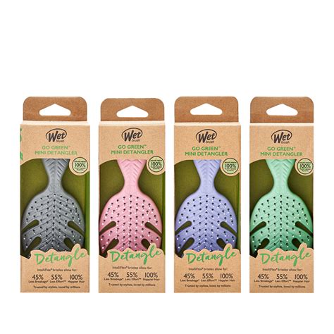 Go Green Mini Detangler | Wonderful Brands