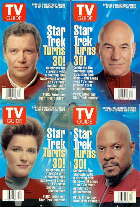 Star Trek Tv Guide Covers Ten Forward Startrekfansnet