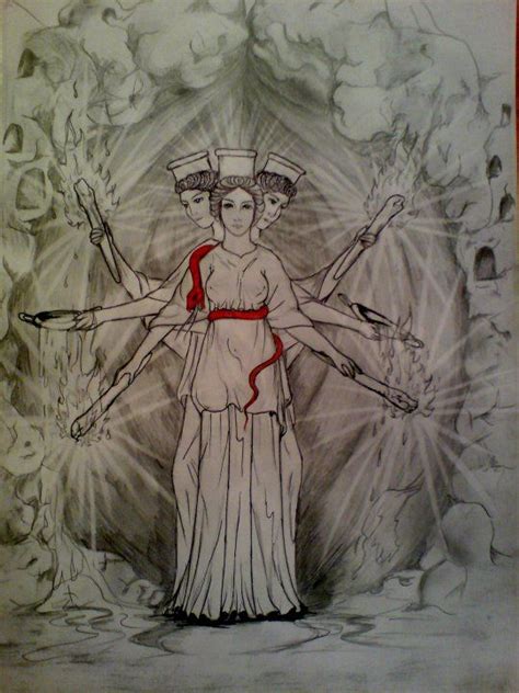 Hekate Hecate Goddess Hekate Greek Gods And Goddesses