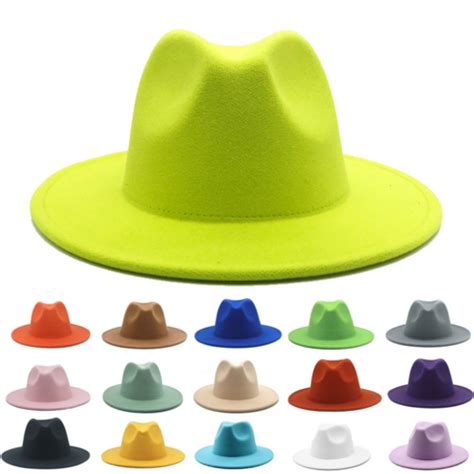 Buy Wholesale China Multicolor Fedora Hat Woolen Hat Jazz Hats British