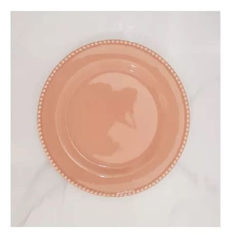 Prato Perla Sobremesa Rose Nude Cm Yoi Parcelamento Sem Juros