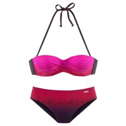 Lascana Bikini Iris Roza Crna Crvena Jeftinije Hr