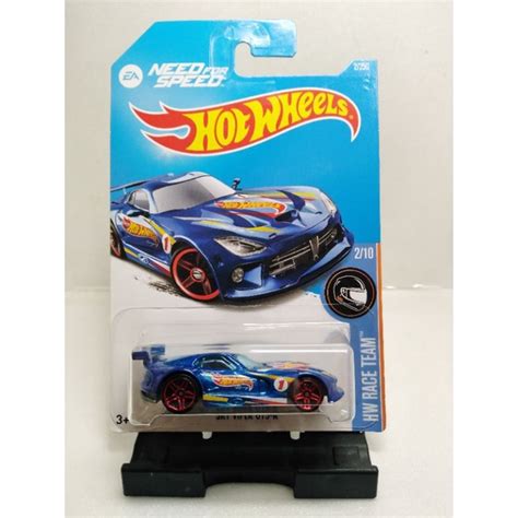 Hot Wheels Srt Viper Gts R Hw Race Team Shopee Malaysia