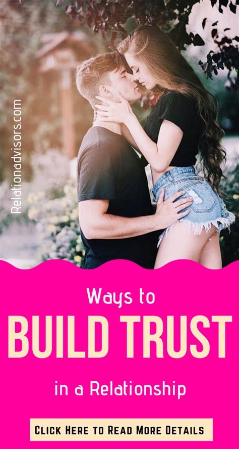 Ways To Build Trust In A Relationship Artofit