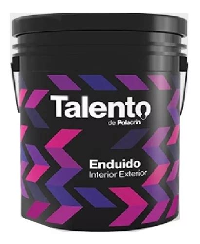 Enduido Interior Exterior Talento X Lts Polacrin