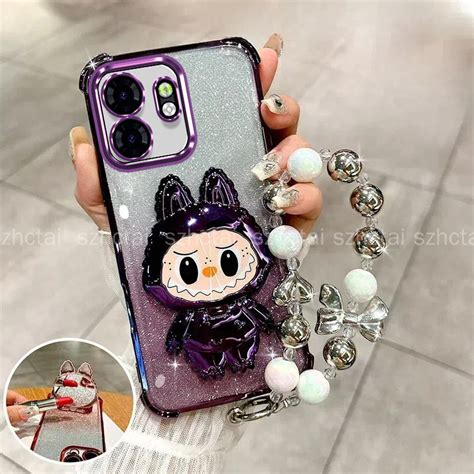 Casing For Infinix Smart Hot I G X X Smart Hot I Nfc Cartoon Labubu Clear Jelly