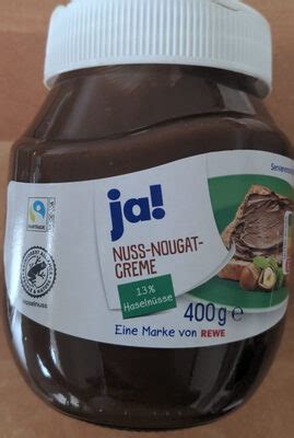 Nuss Nugat Creme Ja G