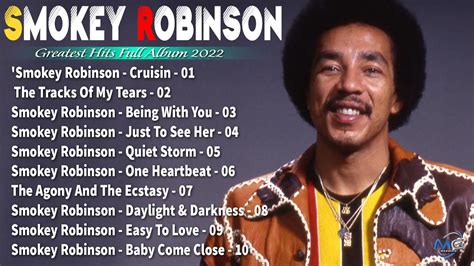 Smokey Robinson Greatest Hits Full Album The Best Of Smokey Robinson