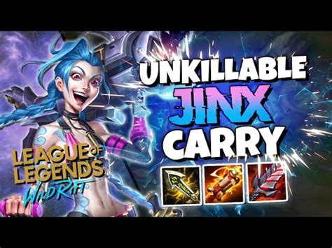 Unkillable Killing Machine Jinx Sovereign Jinx Wild Rift High Elo