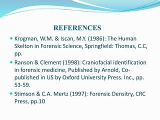 Sex Determination From Skull Remains Ppt Bone And Joint Conditions Diseases And Conditions