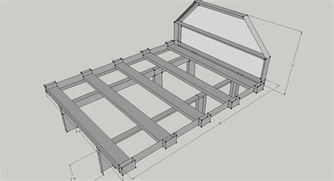 Pickup Truck Flatbed Plans Detailed Image To U