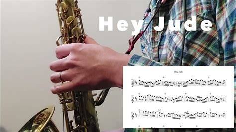 【hey Jude】alto Saxophone Standard Jazz Improvisation Youtube