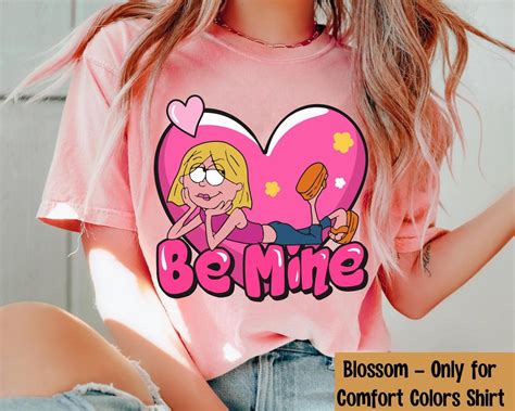 Retro Lizzie Mcguire Valentine Heart Be Mine Comfort Colors Shirt