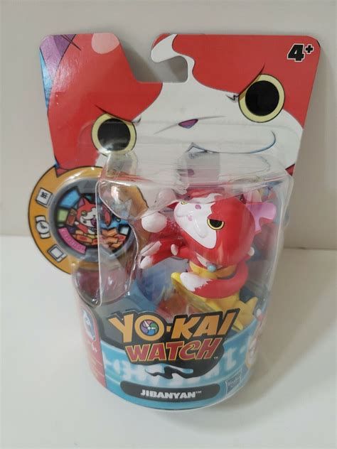 New Yo Kai Watch Jibanyan Medal Moment Action Figures Hasbro