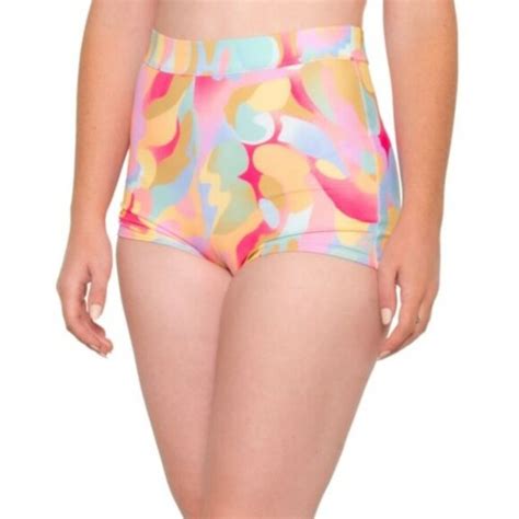 Billabong Swim Billabong Adventure Division Bikini Bottoms Upf Boy Shortspeach Tealnwt