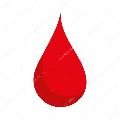 Vector Gota Roja Gota Roja De Sangre Vector De Stock Yupiramos