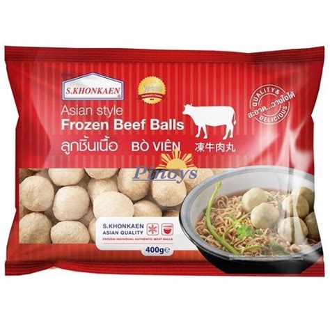 asian style beef balls    khonkaen pinoyseu