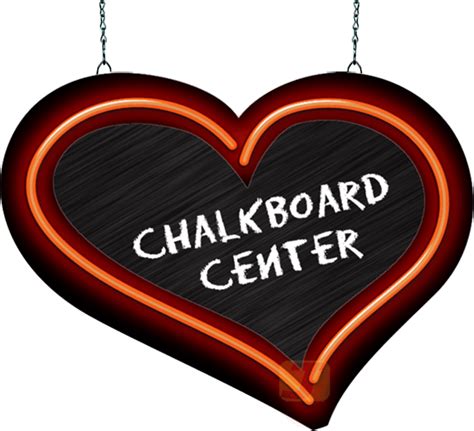 Download Heart Shaped Chalkboard Sign