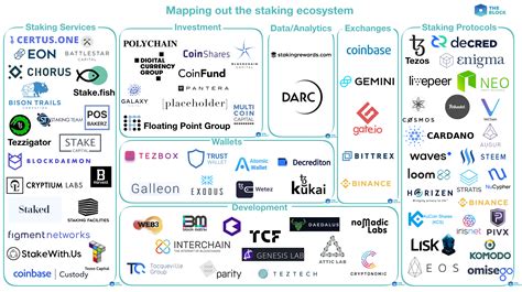 Mapping Out The Staking Ecosystem