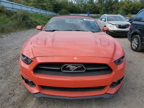 2015 Ford Mustang Gt Photos Mi Flint Repairable Salvage Car Auction On Wed Jan 24 2024