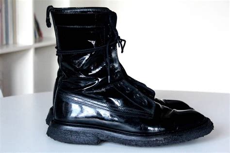 Dior Last Chance Rare Runway Aw07 Navigate” Combat Boots Grailed