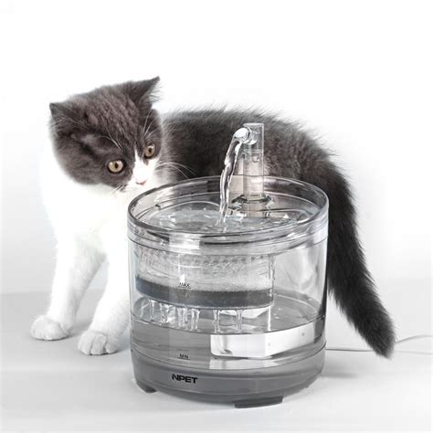 Купити Питний фонтан для кішок і собак NPET WF050 1.5L, поїлка для кота ...